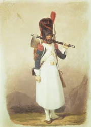 Napoleonsk soldat, 1811